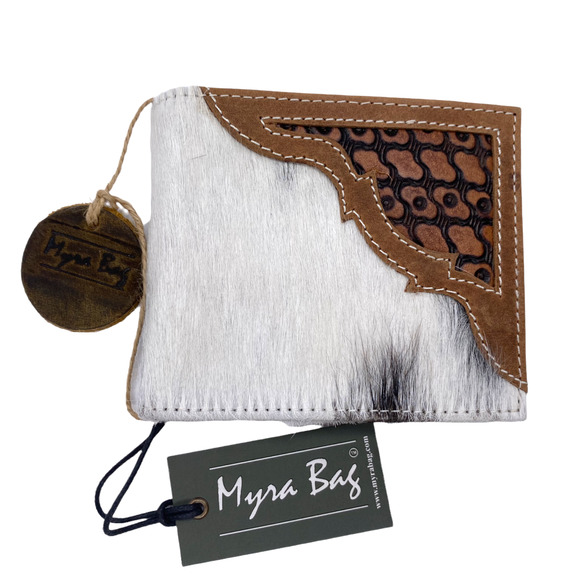 Myra Bag Handbags - Myra Bag Imprint Men's or Women's Western Wallet